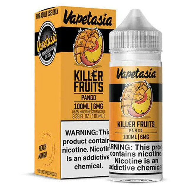 Vapetasia Series E-Liquid (Freebase) | 100mL | 6mg | Killer Fruits Pango with packaging