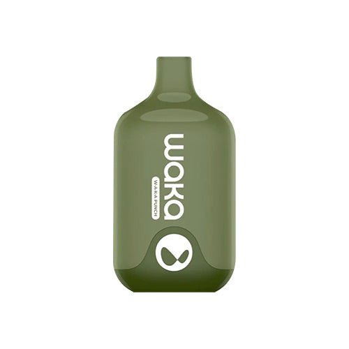 WAKA SMASH Disposable | 6000 Puffs | 12mL | 50mg | MOQ 10 | Grape Apple