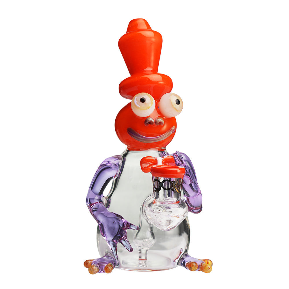Lookah 10” Cool Frog Dab Rig (WPC1216) - Orange 