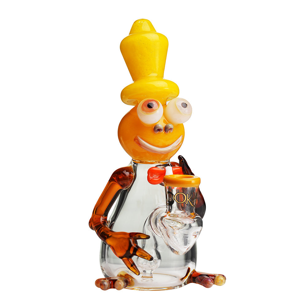 Lookah 10” Cool Frog Dab Rig (WPC1216) - Yellow 