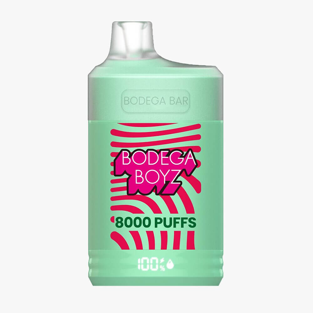 Bodega Bar Disposable | 8000 Puffs | 17mL | 50mg | MOQ 10 | Watermelon Bubblegum Gelato