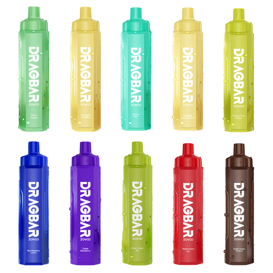 ZOVOO - DRAGBAR R6000 Disposable | 6000 Puffs | 18mL | 0.3% Nic