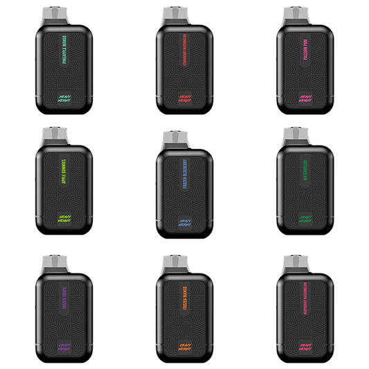 Tyson 2.0 Heavy Weight Disposable | 7000 Puffs | 15mL | 50mg | MOQ 10 | Group Photo