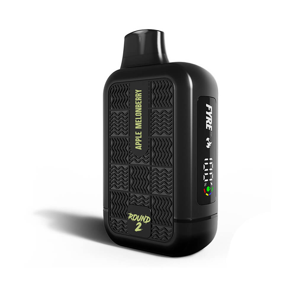 Tyson 2.0 ROUND-2 Heavy Weight Disposable | 7500 Puff | 16mL | 50mg | MOQ 10 | Apple Melonberry