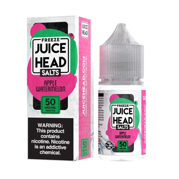 Juice Head Salt Series E-Liquid | 30mL | 50mg | Salt Nic | Apple Watermelon Freeze with packaging