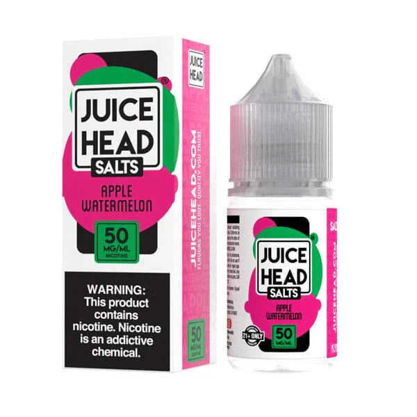 Juice Head Salt Series E-Liquid | 30mL | 50mg | Salt Nic | Apple Watermelon with packaging