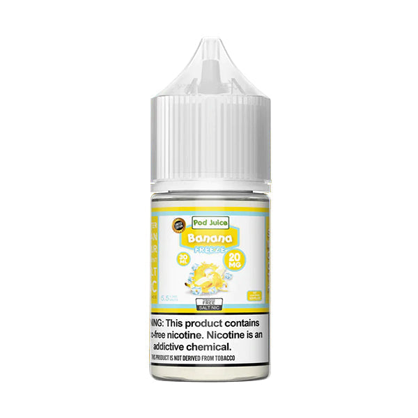 Pod Juice | TFN Salt Series E-Liquid | 30mL | 20mg | Banana Freeze