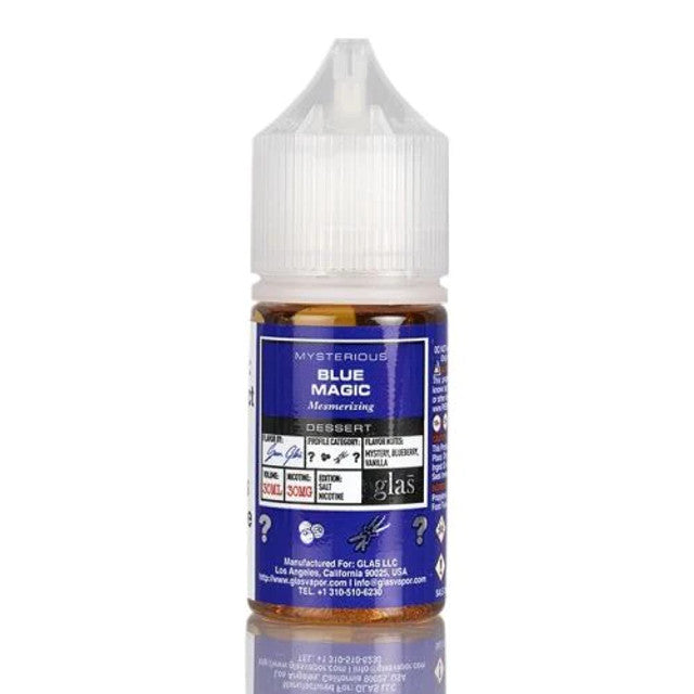 GLAS BSX TFN Salt Series E-Liquid | 50mg | 30mL | (Salt Nic) | Mysterious Blue Magic