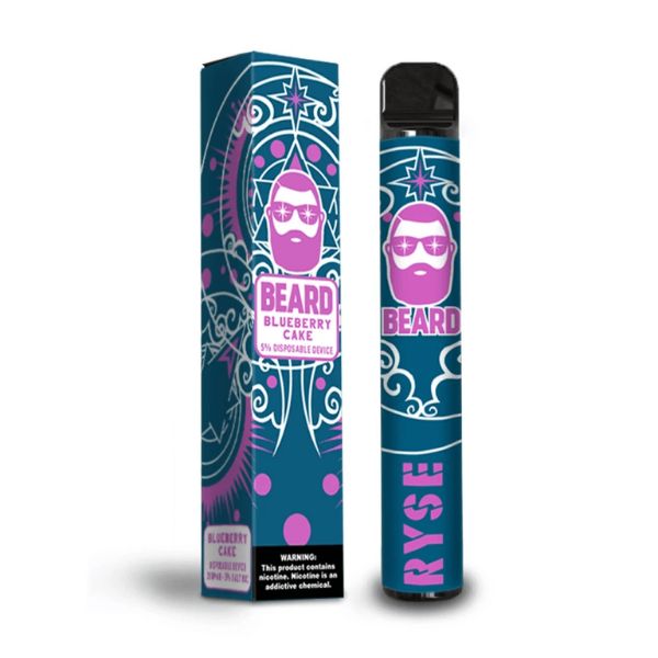 Beard Ryse Disposable | 1000 Puffs | 3mL Blueberry Cake