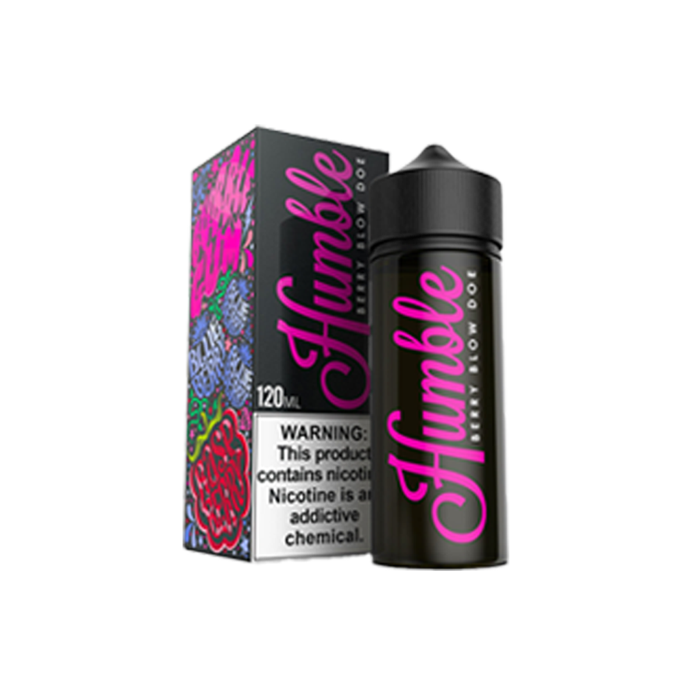Humble TFN Series E-Liquid | 6mg | 120mL | (Freebase) | Berry Blow Doe with packaging