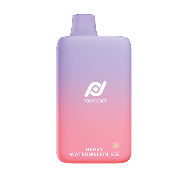 Pod Juice Pod Pocket Disposable | 7500 Puffs | 14mL | 50mg | MOQ 10 | Berry Watermelon Ice