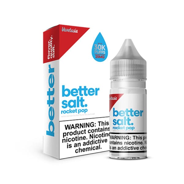Vapetasia Salt Series E-Liquid 30mL (Salt Nic) | Better Salt Rocket Pop with Packaging