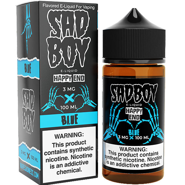 Sadboy Series E-Liquid | 3mg | 100ml | Blue with Packaging