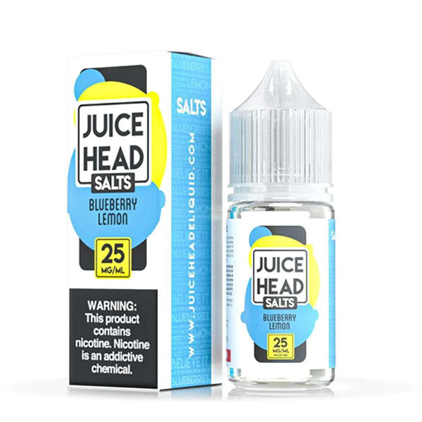 Juice Head Salt Series E-Liquid | 30mL | 25mg | Salt Nic | Blueberry Lemon with Packaging