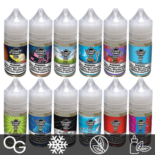 Candy King on Salt Series E-Liquid | 30mL | 35mg | Salt Nic | Group Photo
