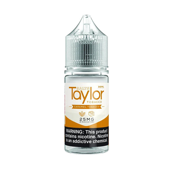 Taylor Salt Series E-Liquid | 30mL | 25mg | Salt Nic | Caramel Tobacco
