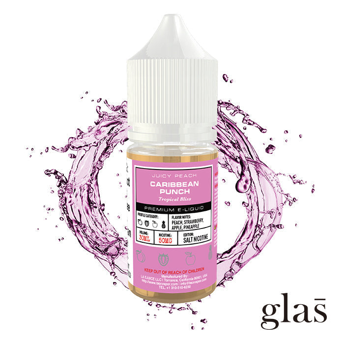GLAS BSX TFN Salt Series E-Liquid | 50mg | 30mL | (Salt Nic) | Carribbean Punch