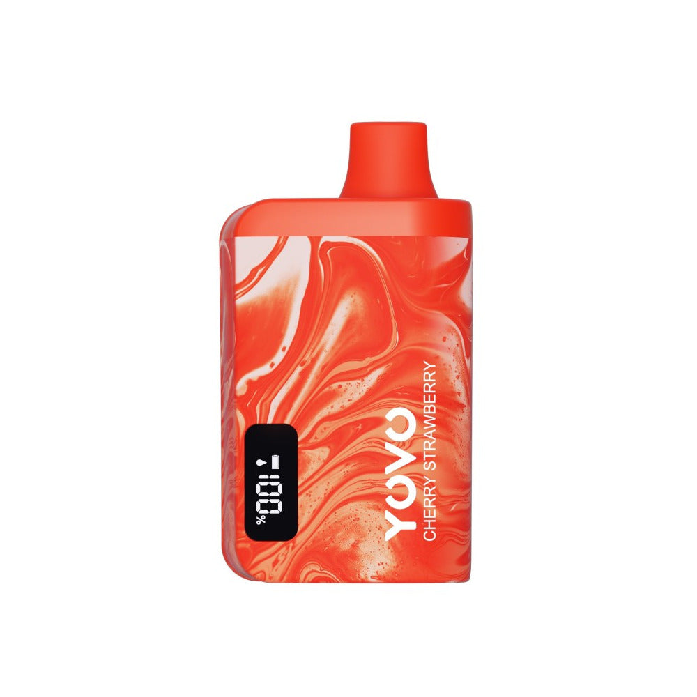 Yovo JB8000 Disposable | 8000 Puffs |  12mL | 50Mg | MOQ 5 | Cherry Strawberry