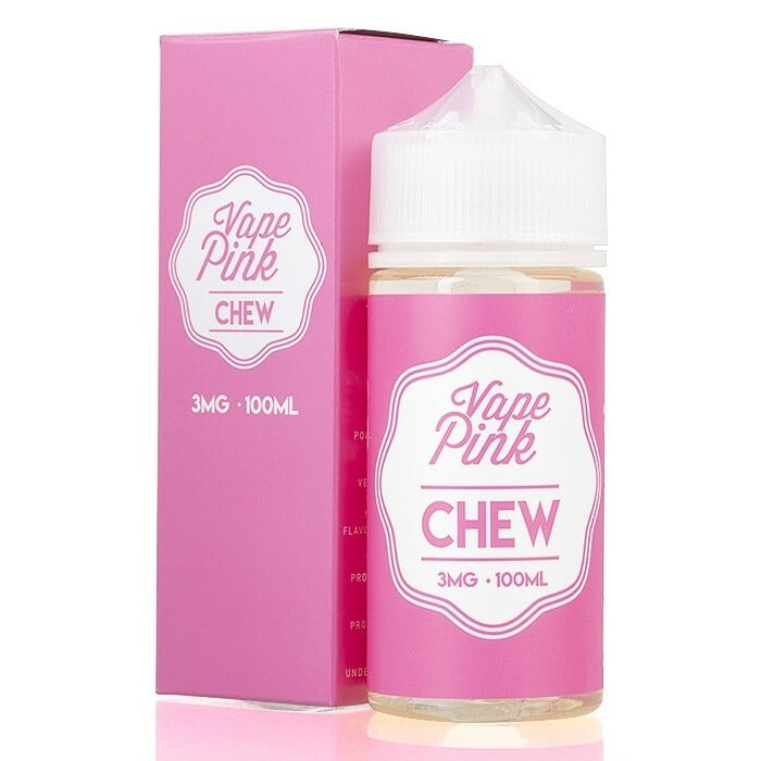 Vape Pink Series E-Liquid 100mL | Chew with packaging