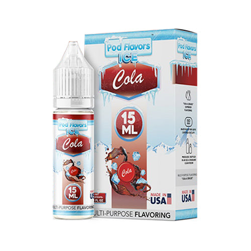 Pod Flavors Multi-Purpose Flavoring 15mL | Cola Ice with Packaging