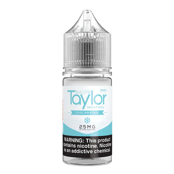 Taylor Salt Series E-Liquid | 30mL | 25mg | Salt Nic | Cool Menthol