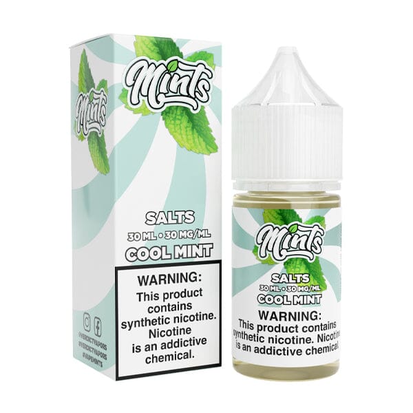Mints Salt Series E-Liquid 30mL | Cool Mint with packaging