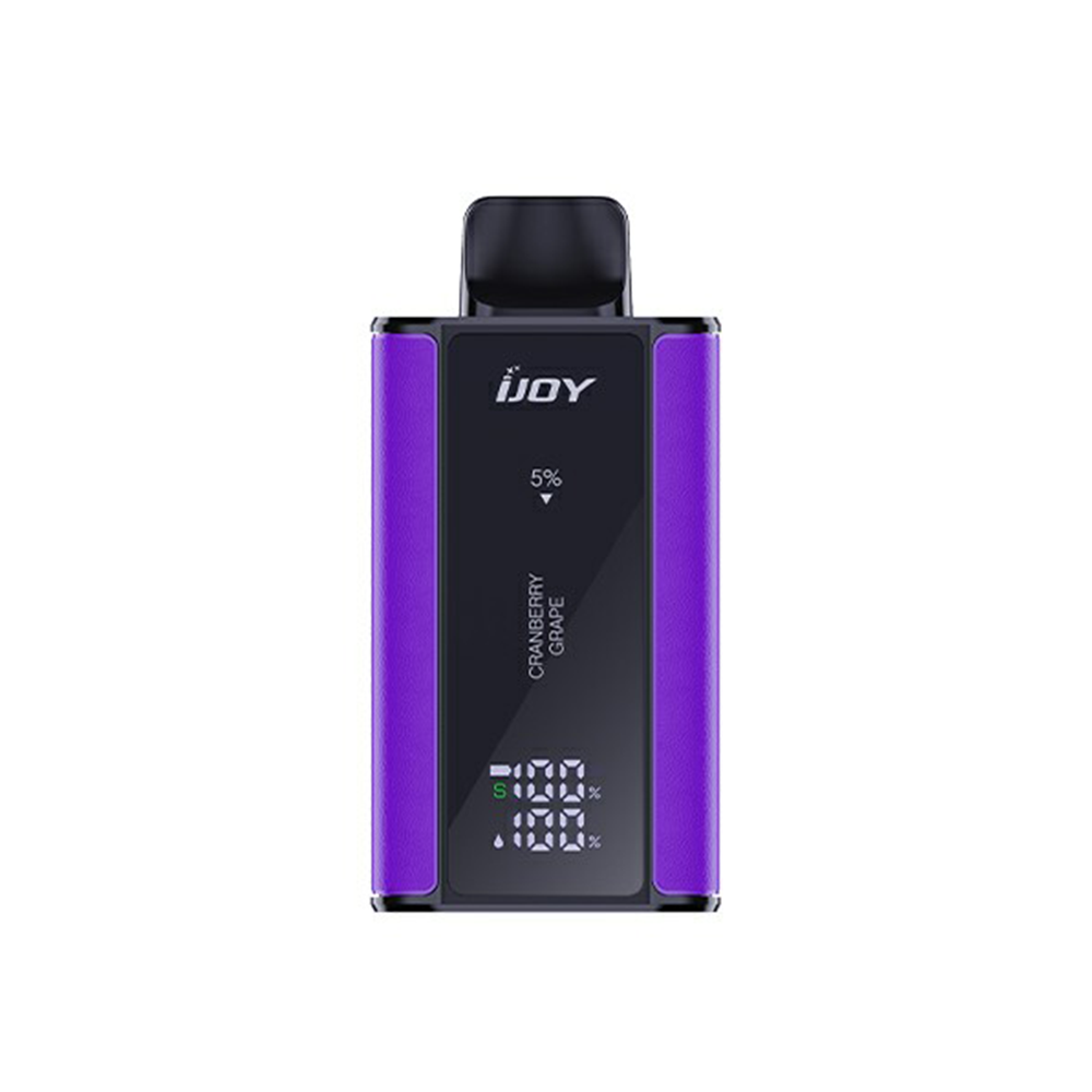 IJoy Bar Captain Disposable | 10000 Puffs | 18mL | MOQ 5 | Cranberry Grape