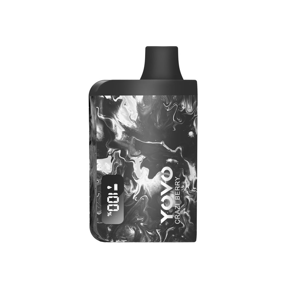 Yovo JB8000 Disposable | 8000 Puffs |  12mL | 50Mg | MOQ 5 | Crazi Berry