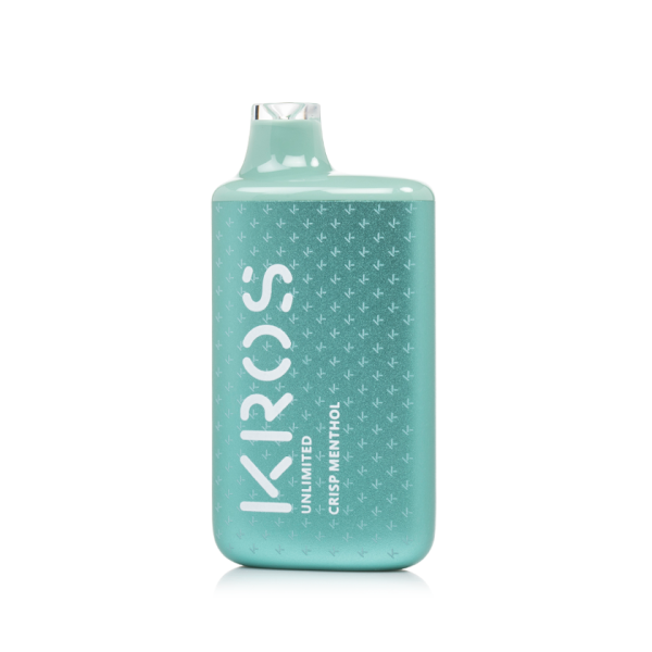 Kros Unlimited Disposable | 6000 puffs | 14mL | 50mg | MOQ 10 | Crisp Menthol