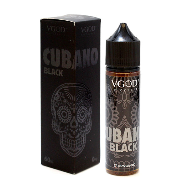 VGOD Series E-Liquid 60mL | Cubano Black with packaging