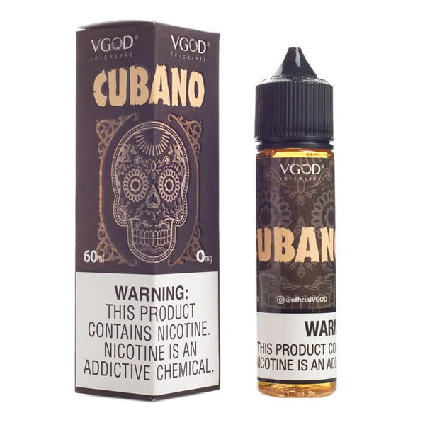 VGOD Series E-Liquid 60mL | Cubano with packaging