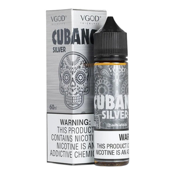 VGOD Series E-Liquid 60mL | Cubano Silver with packaging