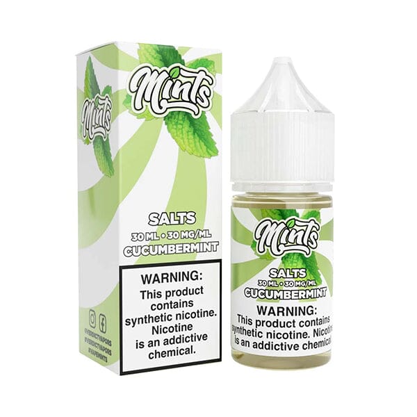 Mints Salt Series E-Liquid 30mL | Cucumber Mint with packaging