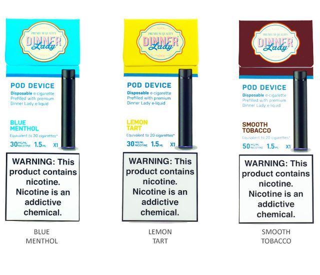 Dinner Lady Disposable E-Cigs | Group Photo
