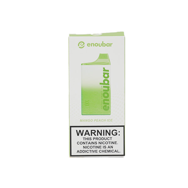 ENOU Bar Disposable 6000 Puff 13mL 50mg | MOQ 10 | Mango Peach Ice with Packaging