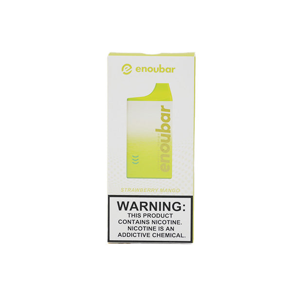 ENOU Bar Disposable 6000 Puff 13mL 50mg | MOQ 10 | Strawberry Mango with Packaging