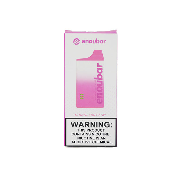 ENOU Bar Disposable 6000 Puff 13mL 50mg | MOQ 10 | Strawberry Kiwi with Packaging