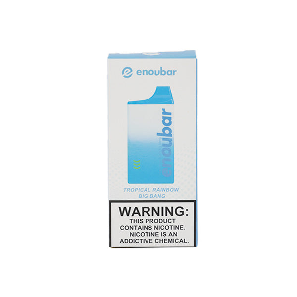 ENOU Bar Disposable 6000 Puff 13mL 50mg | MOQ 10 | Tropical Rainbow Big Bang with Packaging