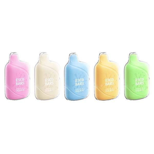 Esco Bars Aquios Disposable 6000 Puffs 15mL 50mg | MOQ 10 | Group Photo
