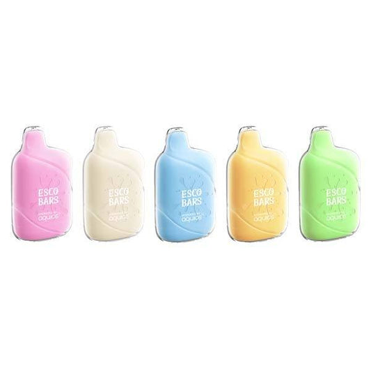 Esco Bars Aquios Disposable 6000 Puffs 15mL 50mg | MOQ 10 | Group Photo