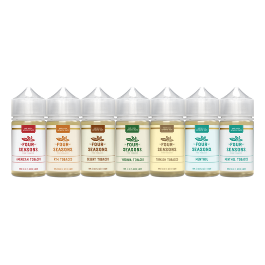 Four Seasons Series E-Liquid | 60mL | (Freebase) | Group Photo