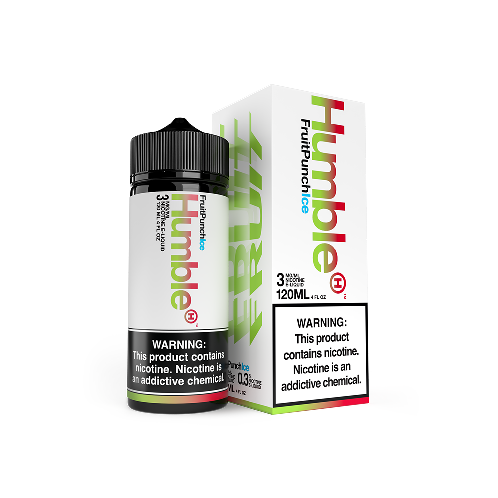 Humble TFN Series E-Liquid | 3mg | 120mL | Freebase | Fruit Punch Ice with packaging