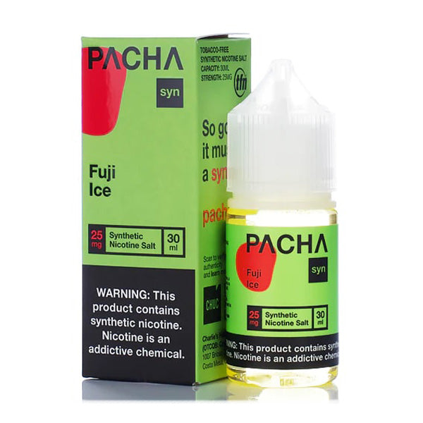 Pachamama TFN Salt Series E-Liquid | 30mL | (Salt Nic) | Fuji Ice with packaging