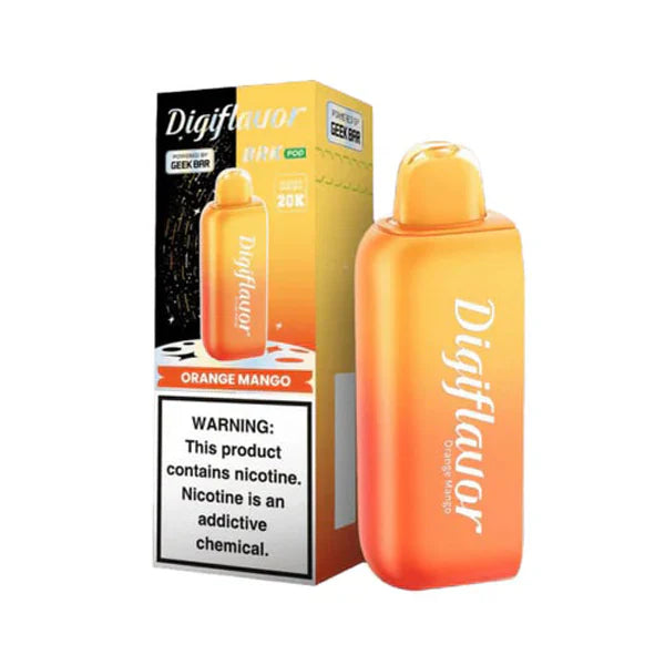 Geek Bar Digi Flavor BRK Pods | 20000 Puff | 12mL | 50mg | (Pod Only) | MOQ 5  | Orange Mango with packaging