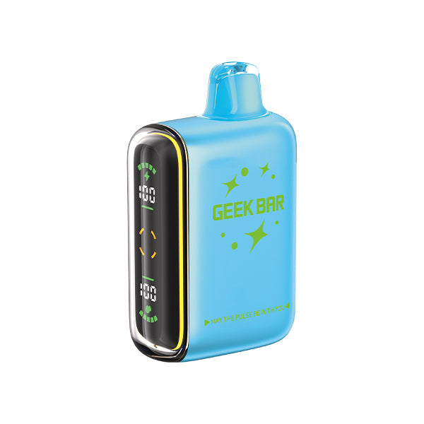 Geek Bar Pulse ZERO Nicotine Disposable | 15000 Puff | 16mL | 0mg | MOQ 5 | Blue Razz Ice