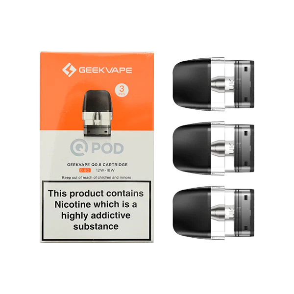 Geekvape Sonder/Wenax Q Pods (3-Pack) | 0.8 Cartridge