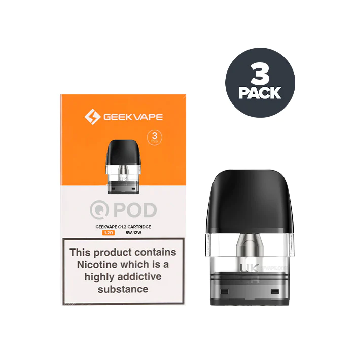 Geekvape Sonder/Wenax Q Pods (3-Pack) | 1.2 Cartridge