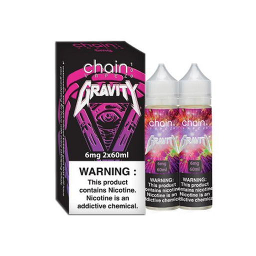 Chain Vapez Series E-Liquid | x2-60mL (120mL) | 6mg | Gravity with packaging