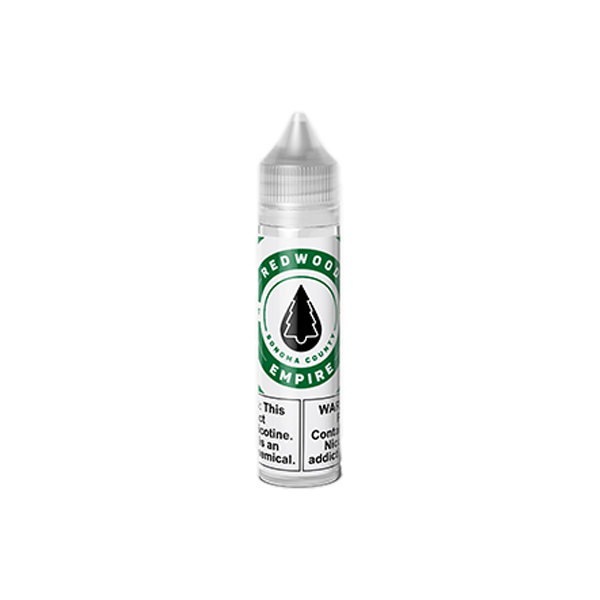 Redwood E-Liquid | 60mL | Green Glass Dark Green bottle