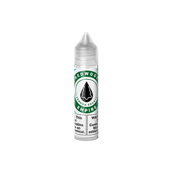 Redwood E-Liquid | 60mL | Green Glass Ice Dark Green bottle